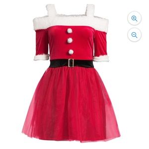 NWT ~ Juniors Plus Christmas Themed Dress  by No Boundaries